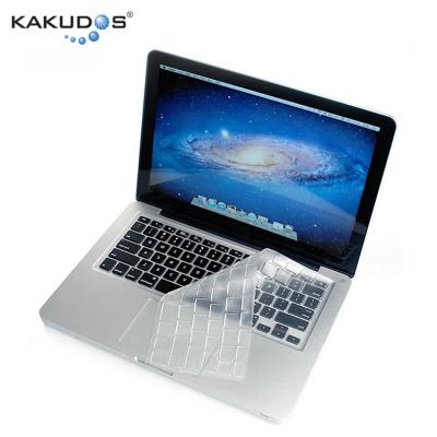 China Custom business simple style transparent laptop keyboard silicone skin for macbook for sale