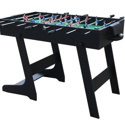 China 2021 Hot Family MDF Mockup Foldable 4FT Football Tablel Foosball Wooden Table for sale