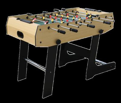 China Foldable Leg Foldable 4ft Indoor MDF Game Football Table For Teens for sale