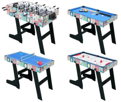 China MDF 4 In 1 Multi Functional Combination Kids Game Table for sale