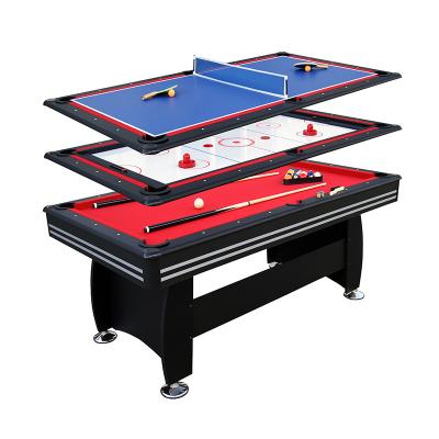 China Entertainment Folding Multi Function Combo Game Table With All Accessories for sale