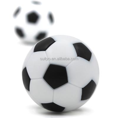 China Sports Toy Table Game Accessories Soccer Balls 36-32mm Sports Toy Plastic Black And White ABS for sale