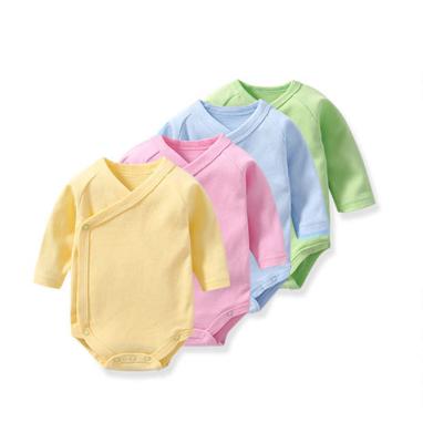 China Longsleeve Baby Clothes Loose Long Sleeves Baby Romper Newborn Baby Clothes for sale