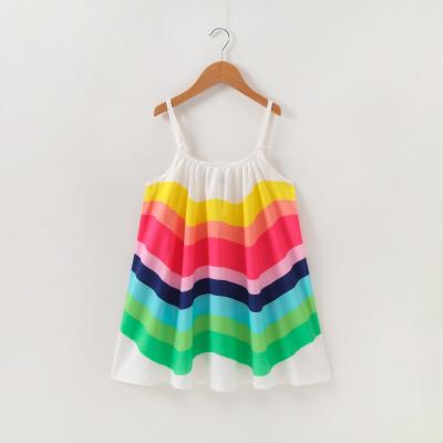 China Breathable Girls Dress Girls Summer Dresses Baby Kids Clothes Kid Ready To Go for sale