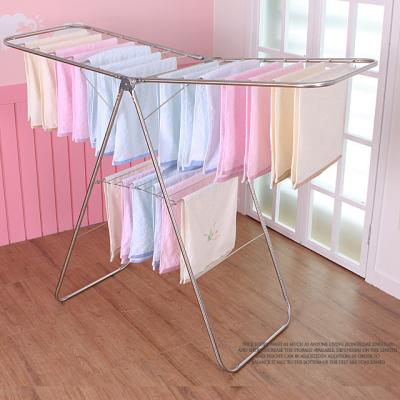 China No stainless, foldable, no warping, floor-standing, A+ style, drying rack for sale