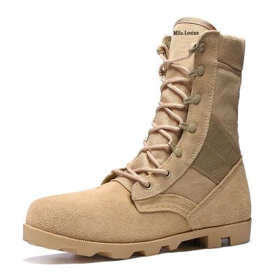 China Anti-smell boots for men's army, army military boots, military army boots for sale