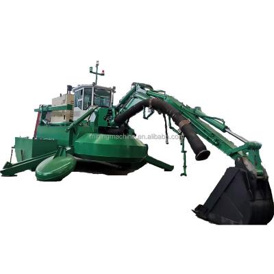 China Hydraulic Multifunctional Swamp Dredger Machine Suction Cutter Suction Keda Diesel Engine Amphibious Dredger in the Philippines for sale