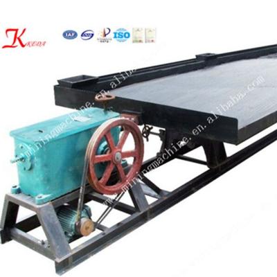 China Long Lifespan Gold Gravity Separator Aircraft Aluminum Gold Shaking Table Pan Gold Mining Equipment for sale