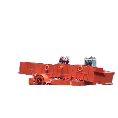 China Sea - river - aquatic floating harvesting and lake grass and lake waste transport barge for sale