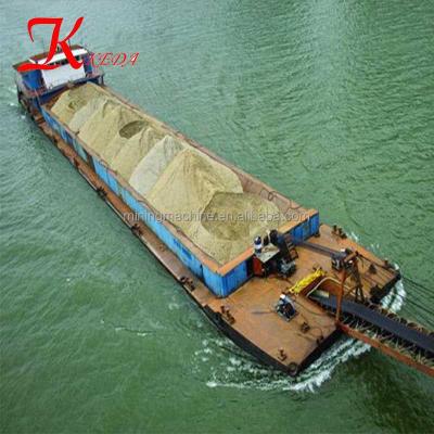 China China Transport Carrier Supplier Low Price Sand Transport Barge/Boat For Sale 60T for sale