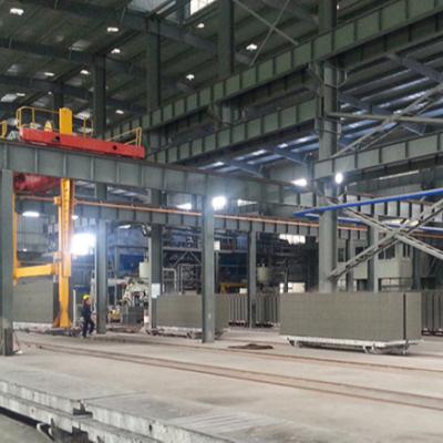 China Aac Block Factory Production Line Hotels Automatic Aerated Sand And Fly Ash Building Raw Material Brick for sale