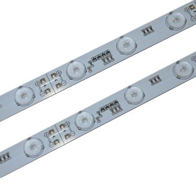 China LED LIGHT BOX factory SMD2835 DC24V LED backlit strip light rigidly with fabric frame optical lens for sale