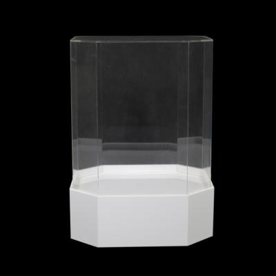 China PMMA Dust Box Jewelry Doll Display Box Acrylic Wholesale for sale