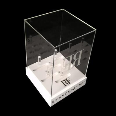 China 2022 professional dustproof acrylic transparent dustproof display box with LOGO for sale