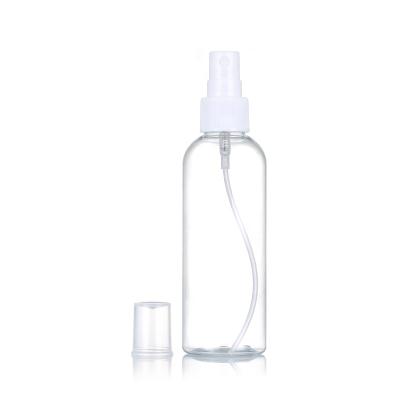 China Spray Factory Price Wholesale Amber Pet Use Label Printing Oblong Bottle 30ml 50ml 60ml 80ml 100ml Pump for sale