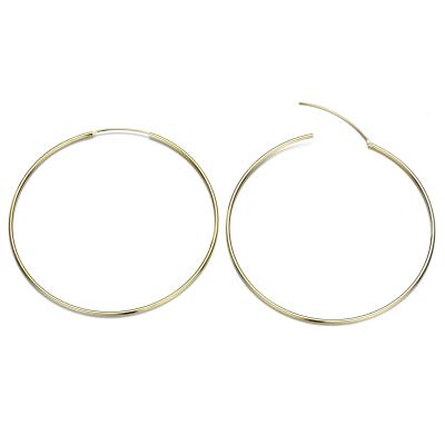 China CLASSIC Wholesale Stainless Steel Jewelry Hoop Earrings 14k Gold Hoops Accessories Fashion Jewelry Earrings for sale