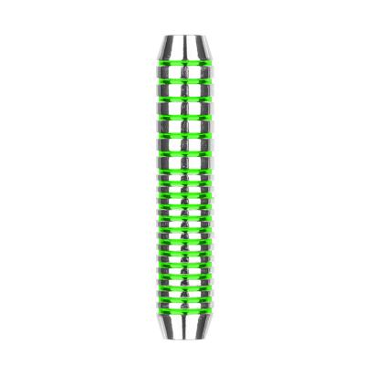 China 1pcs 15g Brass Green Grooves Professional Soft Tip 2BA Soft Dart Barrels for sale