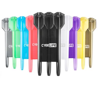 China Popular Clear Plastic Holder Wallet 11 Colors Optional - Suitable for Most Darts Dart Carrying Case for sale