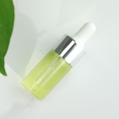 China OEM Style Custom Round Essential Oil Bottles Cylinder Glass Dropper Bottle For Skin Care for sale