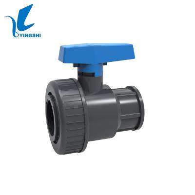 China General China F*F Spring Factory PVC Irrigation Ball Valve For Agriculture Irrigation for sale