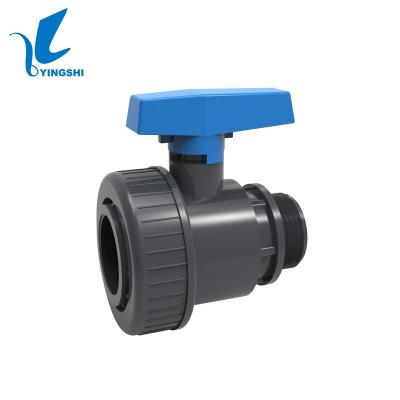 China China General Goods Wholesale PVC F*M Irrigation Ball Valve For Agriculture Irrigation for sale