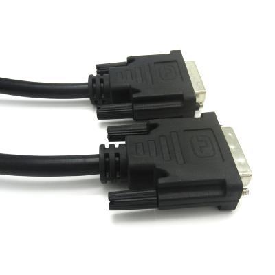 China Plug and Play High Quality Dual Link DVI Cable 24+5 Computer Multimedia 1080P/144Hz DVI-I24+5 digital&analog Signals 2K60Hz Stack Charging Line for sale