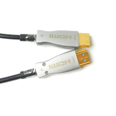 China Super Plug and Play ARC 4K 60Hz 18Gbps Speed ​​Gold Plating Active HDMI Fiber Optic Cable Support AOC HDMI 2.0 Cable Cord for sale