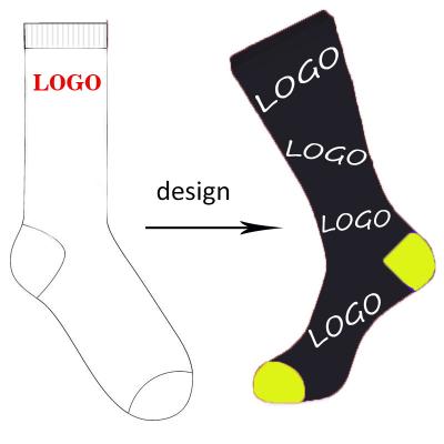 China Antibacterial Custom Porcelain Make Your Own Design Casual Cotton Socks For Man for sale