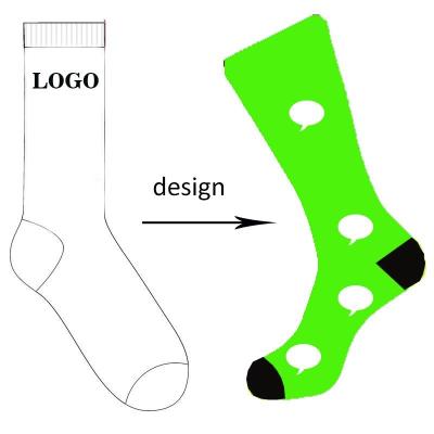 China QUICK DRY Color Cotton Polyester Bamboo Fiber Crew Sports Calcetines Nylon Socks Custom Design Oem White Black Gray Logo Casual Spring Anti for sale