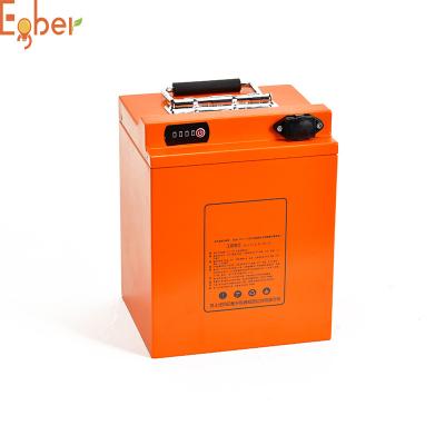 China Home Appliances 48V 30AH Motorcycle Lithium Battery Pack Charg Li-ion Metal Shell for sale