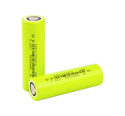 China Cylindrical Toys Rechargeable Battery 21700 3.62V 5000mah Li-ion Battery for sale