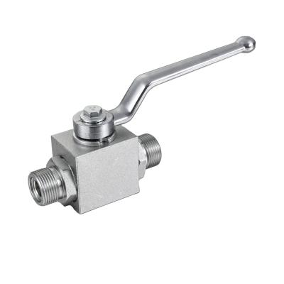 China Equipment Manufacturing New Type HONGGE Ball Vale Female Threaded High Pressure Hydraulic Vertical KHB-28LR Series Light Stainless Steel Valve for sale