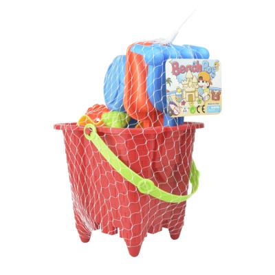 China Funny Beach Sand Toy Kids Beach Toys Sets Wholesale Plastic Beach Toy Kids Sand Shovels Summer Outdoor Toys 8pcs for sale