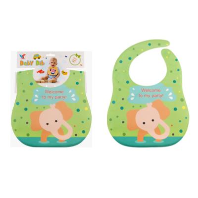 China Baby Cartoon Products Baby Drool Washable High Quality Environmental Bib Waterproof EVA Feeding Bibs for sale