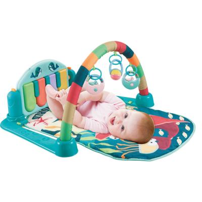 China Toy Factory Wholesale Portable Floor Baby Music Mat Gym Mat Baby Educational Educational Game for sale