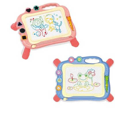 China Erasable Education Plastic Toy Children Kids Learning Art Painting Desktop Writing Palette Color Doodle Board Magnetic Drawing Table for sale