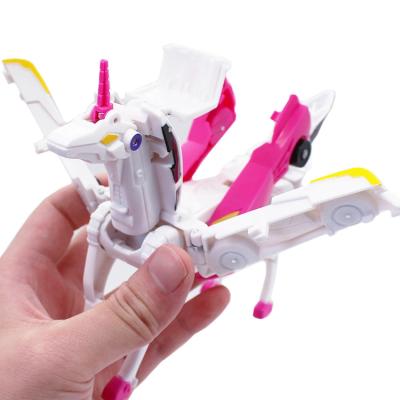 China 2021 Cool Deformation Car Impact Deformation Hot-selling Unicorns Toy 91.5x32.5x80.5cm Pegasus Collision Deformation for sale