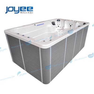 China JOYEE Modern Freestanding Acrylic Garden Bath Spa Outdoor Precio Large 4 Meter Swimming Pool With Factory Cheap Price for sale