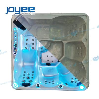 China JOYEE Free 5 Mold Customized Outdoor Hot Tub Whirlpool Spa Tub Shape Acrylic Shell Mold 6 Person ODM Hot Tub Mold for sale