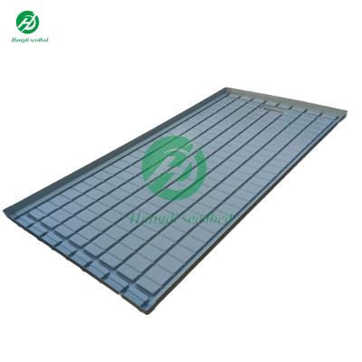 China Stable Structure Easily Assembled ABS Plastic Growing Flood Tray Hydroponic Ebb And Flow Trays Grow Flood Tray for sale