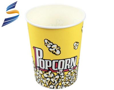 China New Product Disposable Custom Environmental Friendly Food Cup Disposable Popcorn Cups for sale