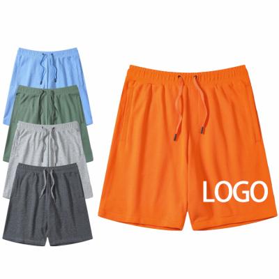 China New Style Anti Wrinkle Cotton Terry Running Shorts Sport Custom French Print Logo Men Workout S Simple Shorts for sale