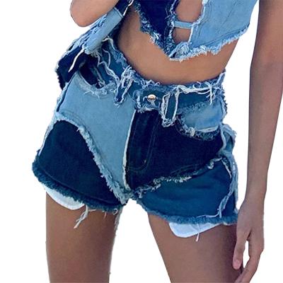 China High Waist QUICK DRY Jean Pants Women Denim Shorts Y2K Zipper Fashion Stylish Clothing Ladies QUICK DRY Wholesale for sale