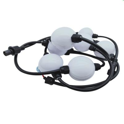 China LANDSCAPE Fairground RGB Led Cabochon Lights 360degree Waterproof 19mm Hole 24v UCS 1903 60mm for sale