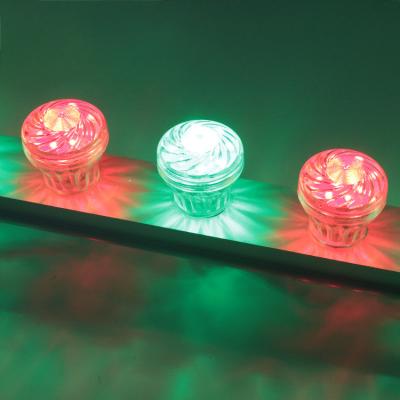 China Theme Park Cabochon Funfair 60mm Led Light 24v Fun Led Waterproof RGB Pixel Led Pixel 50MM for sale