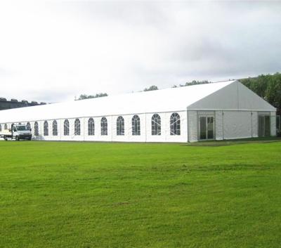 China PVC 500 People Marquee Party Wedding Tent For Sale With Different Colors Of Curtains for sale