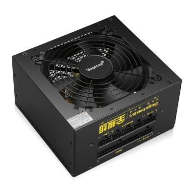 China Desktop PSU Gold Medal Mold RGB PC Power 12cm 1200w 1250W 650W 850W 80PLUS from Segotep Full Silent for sale