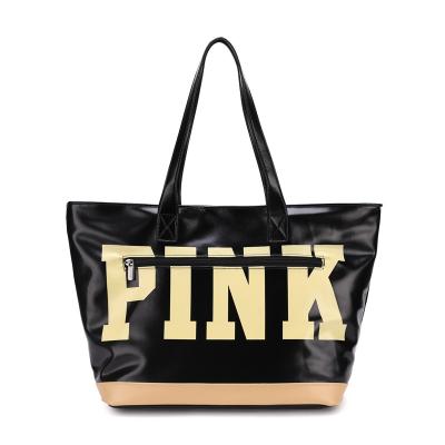 China Reputation Shoulder Fashion PU Large Outdoor Casual Bag Eco-friendly Portable Tote Bag for sale