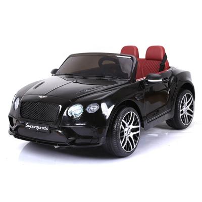 China 2 seat belt points authorized Bentley ride on car baby toy ride on for girls car toys electric ride-on car kids electric seats both for sale