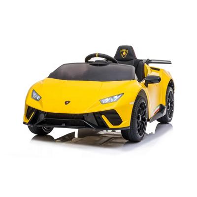 China Ride On 20201 Toy Lamborghini Ride On Car Licensed 12v Kids Driving Toy Cars Cars For Kids To Drive for sale